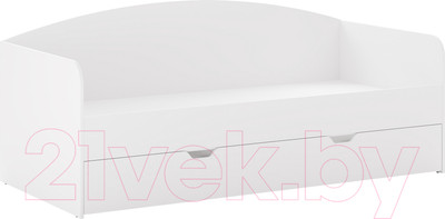 Двухъярусная выдвижная кровать Сонум Martin 80x200 (белый)