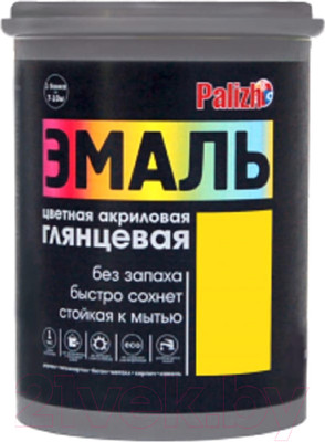 Эмаль Palizh Глянцевая (2.5кг, желтый)