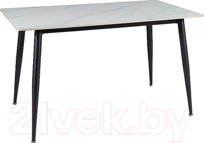 Обеденный стол Signal Rion (белый/черный)