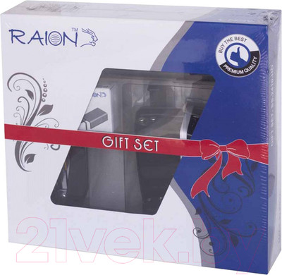 Набор канцелярский для сшивания Raion SS-2410-HO(BL) (черный)