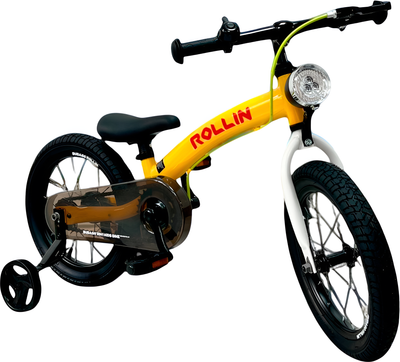 Беговел Bubago Rollin 166-1 (желтый)