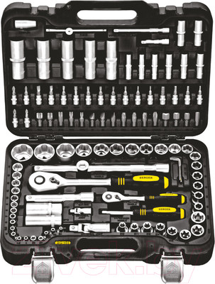 Универсальный набор инструментов BERGER 1/2" -1/4" / BG108-1214 (108 предметов)