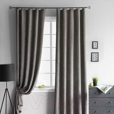 Комплект штор Pasionaria Тина 290x270 (серый)