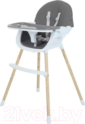 Стульчик для кормления MOWbaby Crispy / RH150 (серый)