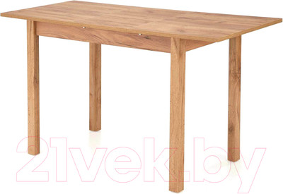 Обеденный стол Halmar Gino 100-135x60x75 (дуб крафт/дуб крафт)