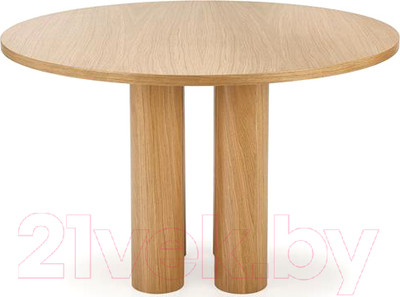 Обеденный стол Halmar Elefante Okragly 120x77 (дуб натуральный)
