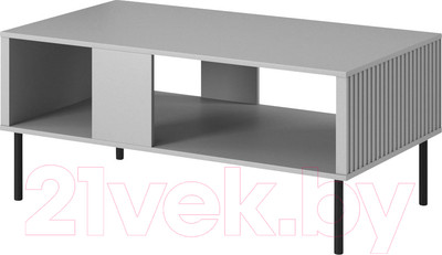 Журнальный столик Halmar Asensio LAW-1 (светло-серый/черный)