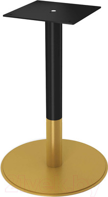 Подстолье Sheffilton SHT-TU43 (черный муар/золото)