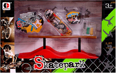 Игровой набор Sima-Land Скейт-парк. Трюк скольжение 1810-2D / 9445041