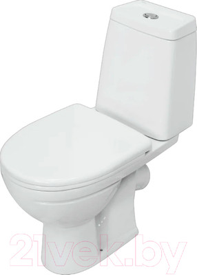 Унитаз напольный Sanita Марс WC.CC/Mars/2-DM.Rim/WHT.G/S1 (с сиденьем)