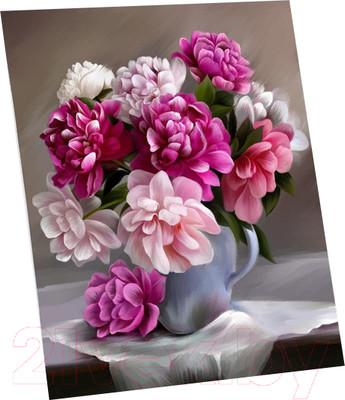 Картина по номерам Школа талантов Букет / 5248134