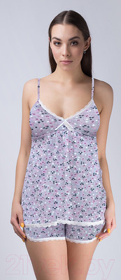 Пижама Verally 324-2 (р. 170,176-100-106, цветник)