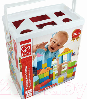 Конструктор Hape Замечательные блоки 3 в 1 / E8247_HP