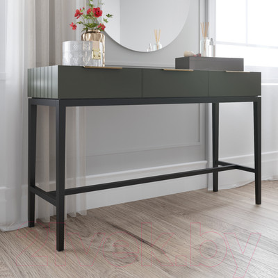 Туалетный столик Алери Ричмонд (грей/черно-серый)