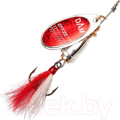 Блесна DAM FZ Executor Dressed Spinner 4 S / 60514 (красный)