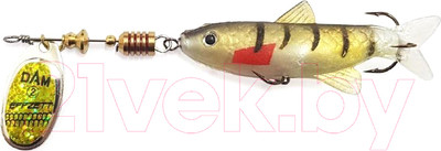 Блесна DAM FZ Spinner Minnow / 5138107 (золото/зеленый)