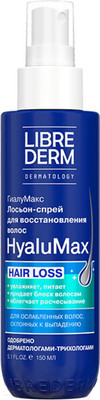Лосьон для волос Librederm HyaluMax Гиалуроновый для восстановления волос по всей длине (150мл)