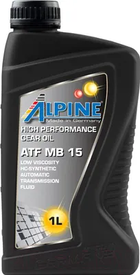Трансмиссионное масло ALPINE ATF MB 15 / 0101551 (1л)
