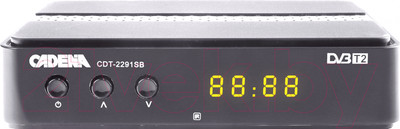 Тюнер цифрового телевидения Cadena CDT-2291SB