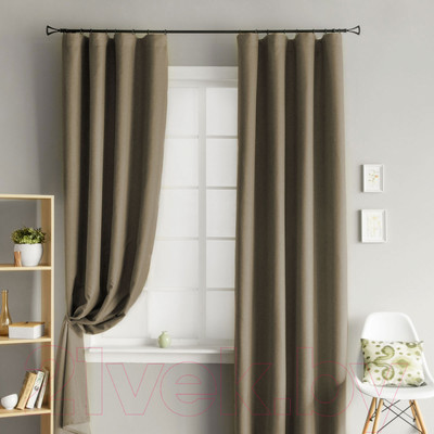 Комплект штор Pasionaria Мерлин 420x250 (светло-коричневый)