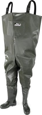 Полукомбинезон для охоты и рыбалки Следопыт ПВХ / PF-PB-F38 (р.46, оливковый)