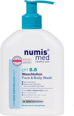 Гель для лица Numis Med Для тела с пантенолом pH 5.5 очищ. для чувств. кожи / 40213020 (200мл)