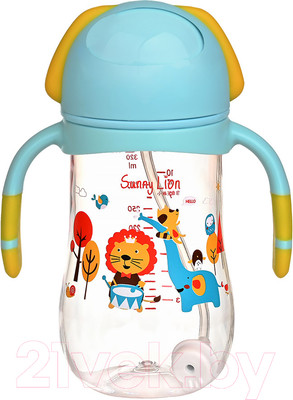 Поильник Pituso С ручками / SN6323 (320мл, голубой)
