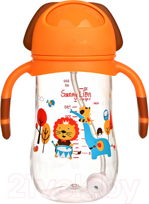 Поильник Pituso С ручками / SN6323 (320мл, оранжевый)