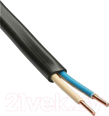 Кабель силовой Поиск-1 ВВГ-П 2х1.5 Ч / 1503079802883 (100м, черный)