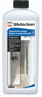Чистящее средство для кухни Pufas Glutoclean Удалитель жира/воска/загрязнений Концентрат (1л)
