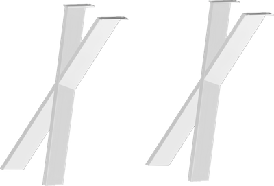 Подстолье ОКА ХН-80/20 (2шт, белый)