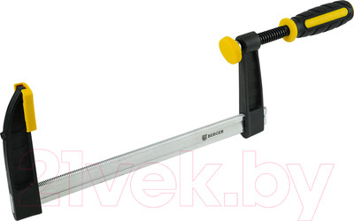 Струбцина BERGER F-образная 80x300мм, зажим до 270кг / BG1936