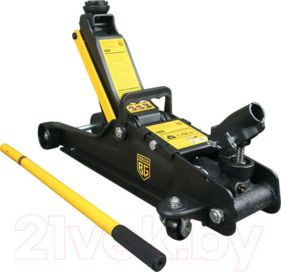 Подкатной домкрат BERGER Котмар 2.7т 85-380мм / BG1279 (с сумкой)