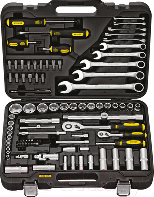 Универсальный набор инструментов BERGER 1/2"-1/4" / BG095-1214 (95 предметов)