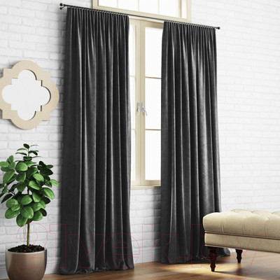 Комплект штор Pasionaria Ким 280x270 (мокрый асфальт)