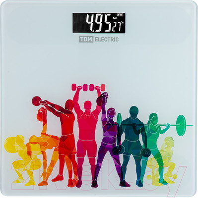 Напольные весы электронные TDM Фитнес SQ4012-0002
