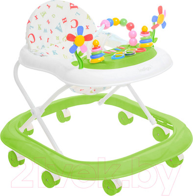 Ходунки INDIGO ABC (зеленый)