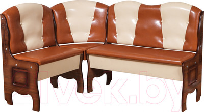 Уголок кухонный мягкий Слонимдревмебель Тюльпан М (mango 8967/mango 793)