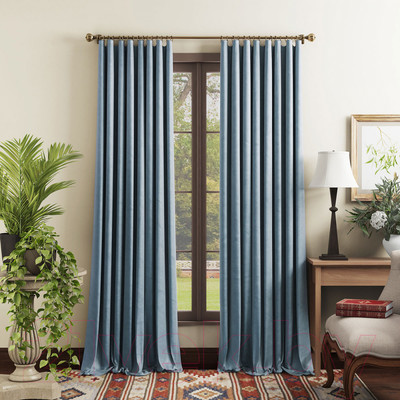 Комплект штор Pasionaria Репаблик 290x270 (голубой)