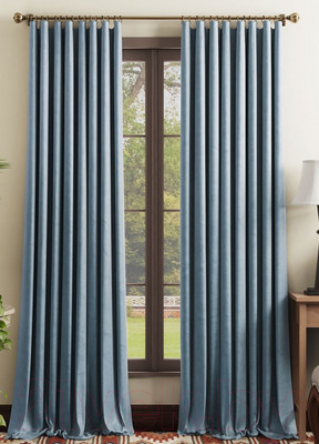 Комплект штор Pasionaria Репаблик 480x240 (голубой)