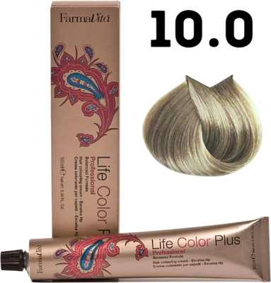 Крем-краска для волос Farmavita Life Color Plus 10.0 (100мл)
