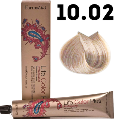 Крем-краска для волос Farmavita Life Color Plus 10.02 (100мл)