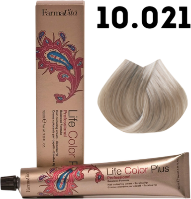 Крем-краска для волос Farmavita Life Color Plus 10.021 (100мл)