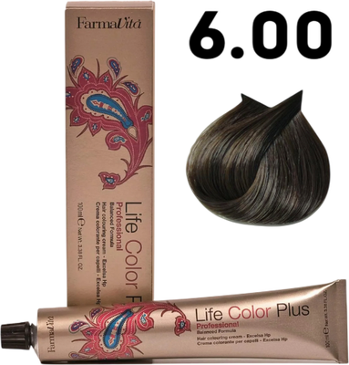 Крем-краска для волос Farmavita Life Color Plus 6.00 (100мл)