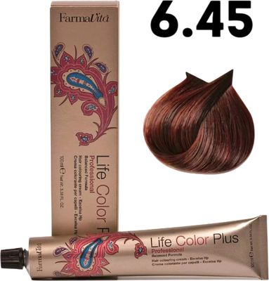 Крем-краска для волос Farmavita Life Color Plus 6.45 (100мл)
