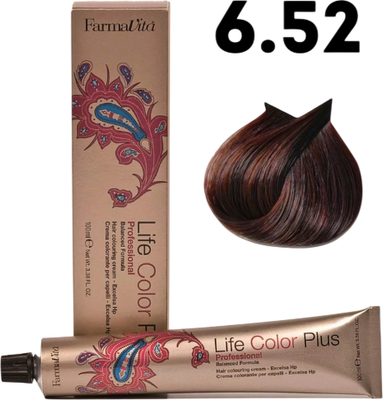 Крем-краска для волос Farmavita Life Color Plus 6.52 (100мл)