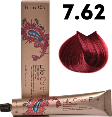Крем-краска для волос Farmavita Life Color Plus 7.62 (100мл)