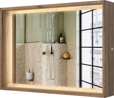 Зеркало ЗОВ Парма 70 / PZLDA695458 (атик)