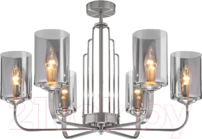 Люстра Евросвет 60138/6 (сатин/никель)