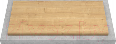 Столешница для тумбы в ванную ЗОВ HPL 38 / CHPL38T895458 (туя)